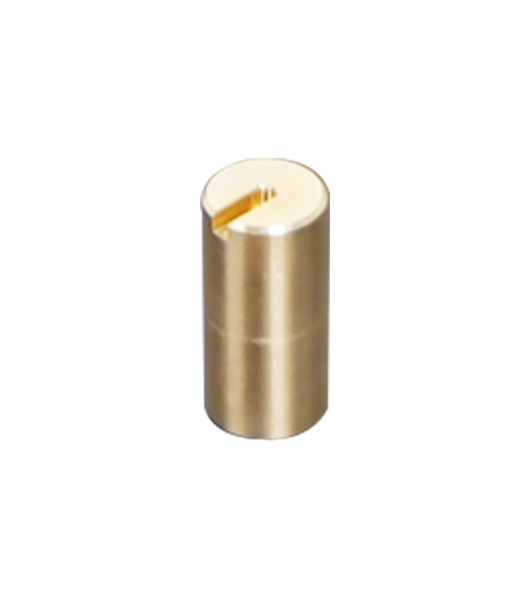 Support premilled de calibration en laiton